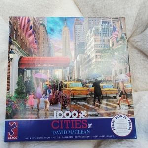 1000 NYC scene themed puzzle